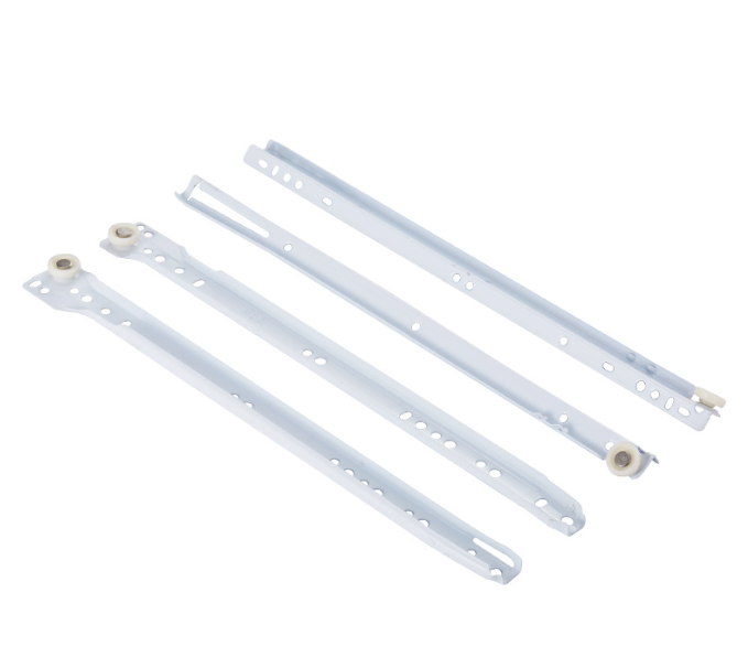 350Mm Length Slide White Color Antique White Metal