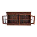 Large Cherry Glazed Sideboard Cherry Solid Wood