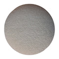 Cream Boucle Mushroom Footstool Cream Foam Wood Fabric