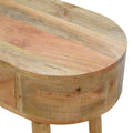 Albion Console Oak Solid Wood