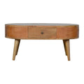 London Coffee Table Oak Solid Wood