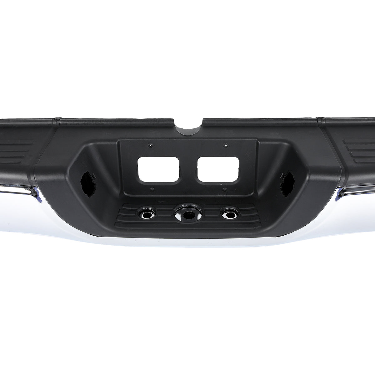For 2000 2006 Toyota Tundra Rear Bumper Plating To1102229 To1103107 Black And Silver Metal Plastic