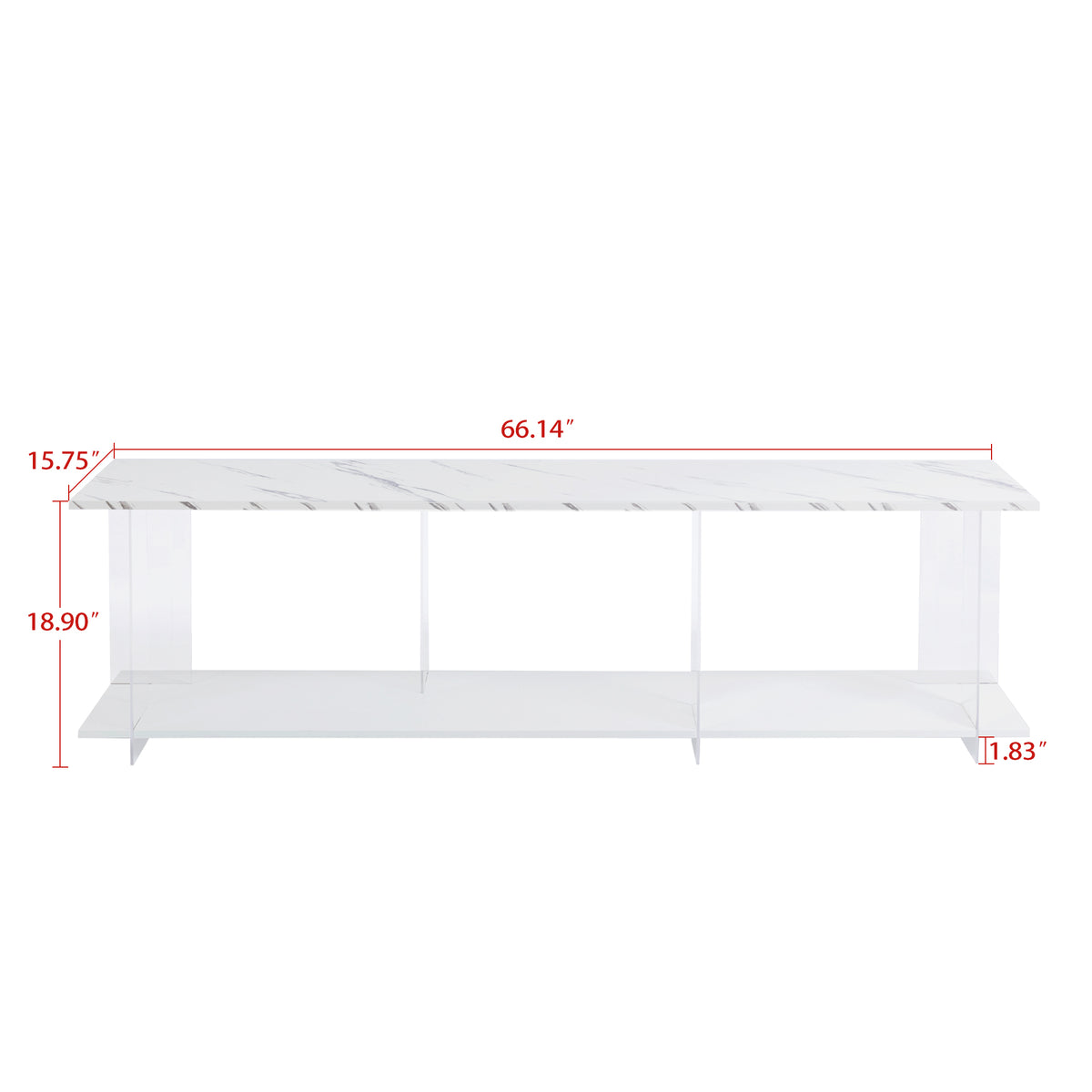 Tv Stand, Tv Cabinet, Yakeli Partition Tv Cabinet, Table Imitation Marble Pattern, Can Do Tv Cabinet Can Also Do Side Cabinets, Can Be Placed In The Lounge, Living Room Or Bedroom, Color: White White Primary Living Space 60 69 Inches 60 69 Inches Classic