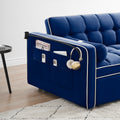 Sleeper Sofa Couch W Pull Out Bed, 55