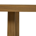 Multi Person Outdoor Acacia Wood Dining Table And Chair Set, Thick Cushions, Suitable For Balcony, Vourtyard, And Garden. Gray Acacia Wood