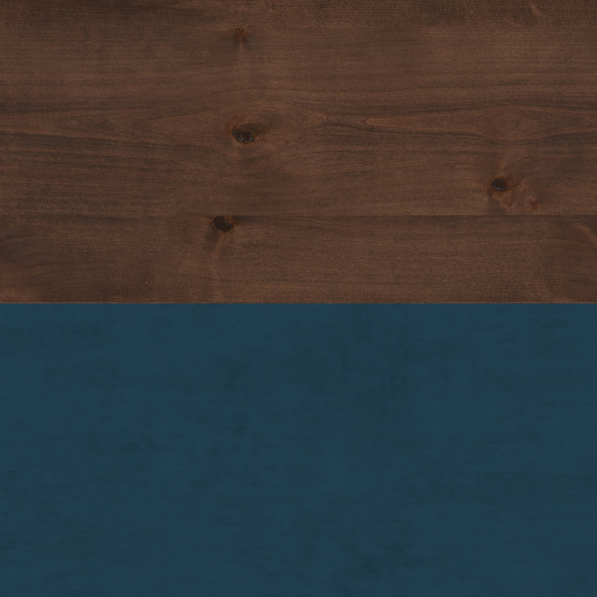 Nantucket 22 Inch 1 Drawer File, No Assembly Required, Blue Denim And Whiskey Finish Filing Cabinets 1 2 Drawers Blue Office Coastal,Farmhouse Poplar Solid Wood