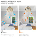 Beaded Fan Lamp Wood Beaded Chandelier Oak White White Modern Iron