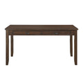 Dark Cherry Finish 6Pc Dining Set Table Bench And 4 Side Chair Chenille Upholstery Functional Drawers Table Wooden Funiture Dining Kitchen Set Upholstered Chair Wood Cherry Seats 6 Wood Dining Room 60 Inches Bench Seating 4 Leg Rectangular Dining Table