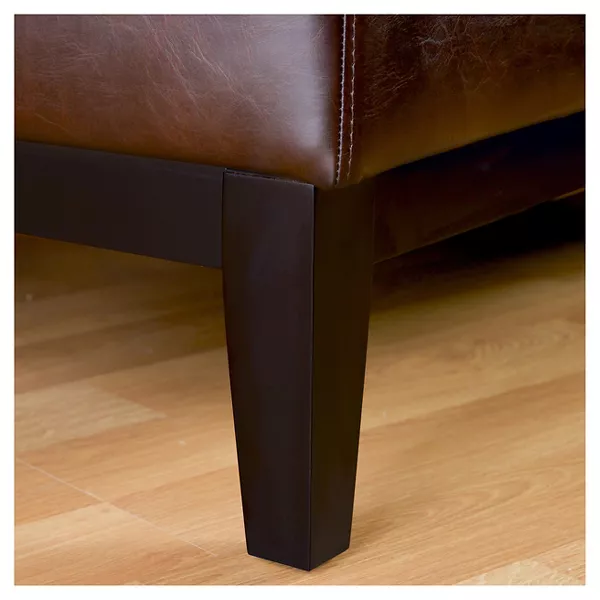 Lennon Kd Slipper Chair Brown Pu