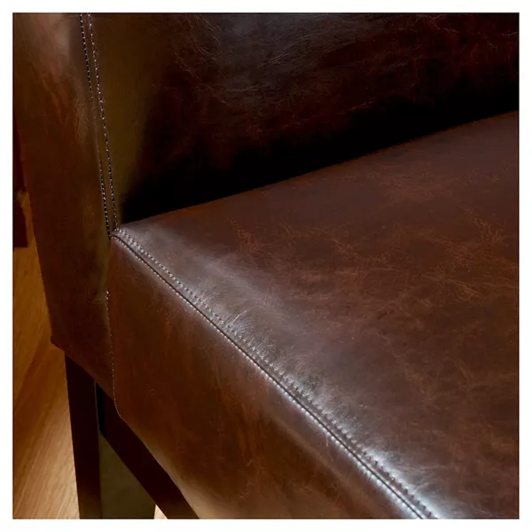 Lennon Kd Slipper Chair Brown Pu