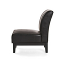 Lennon Kd Slipper Chair Brown Pu