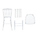 Simple And Beautiful Napoleon Transparent Bamboo Chair For Wedding Party Npl 6 Yellow Acrylic