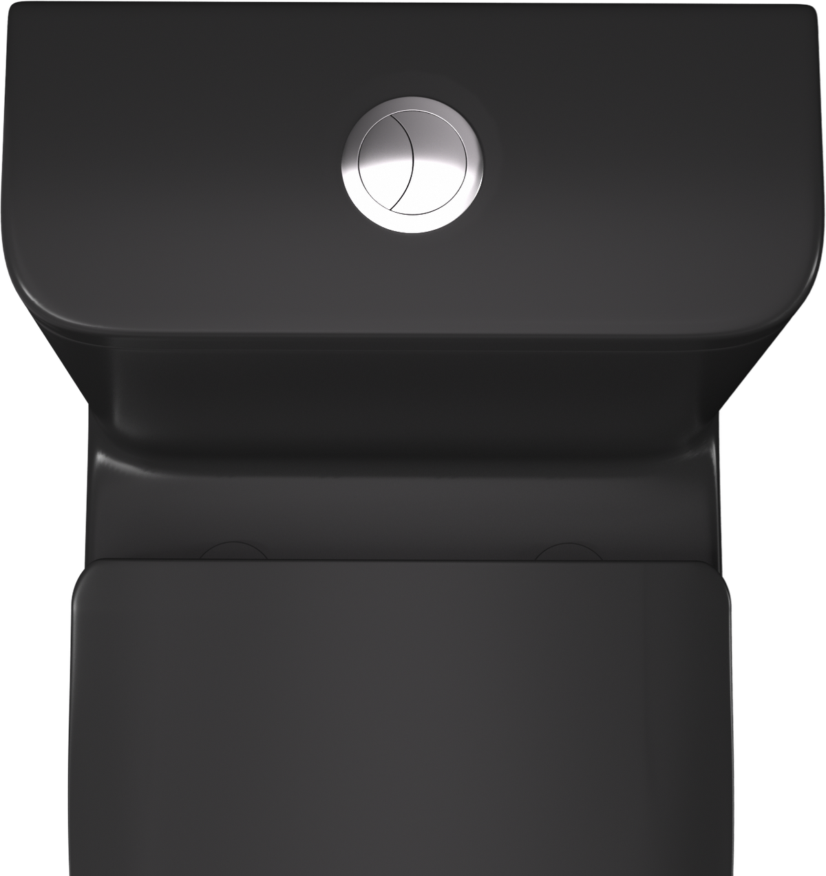Matte Black One Piece Dual Flush Elongated Toilet Matte Black Ceramic