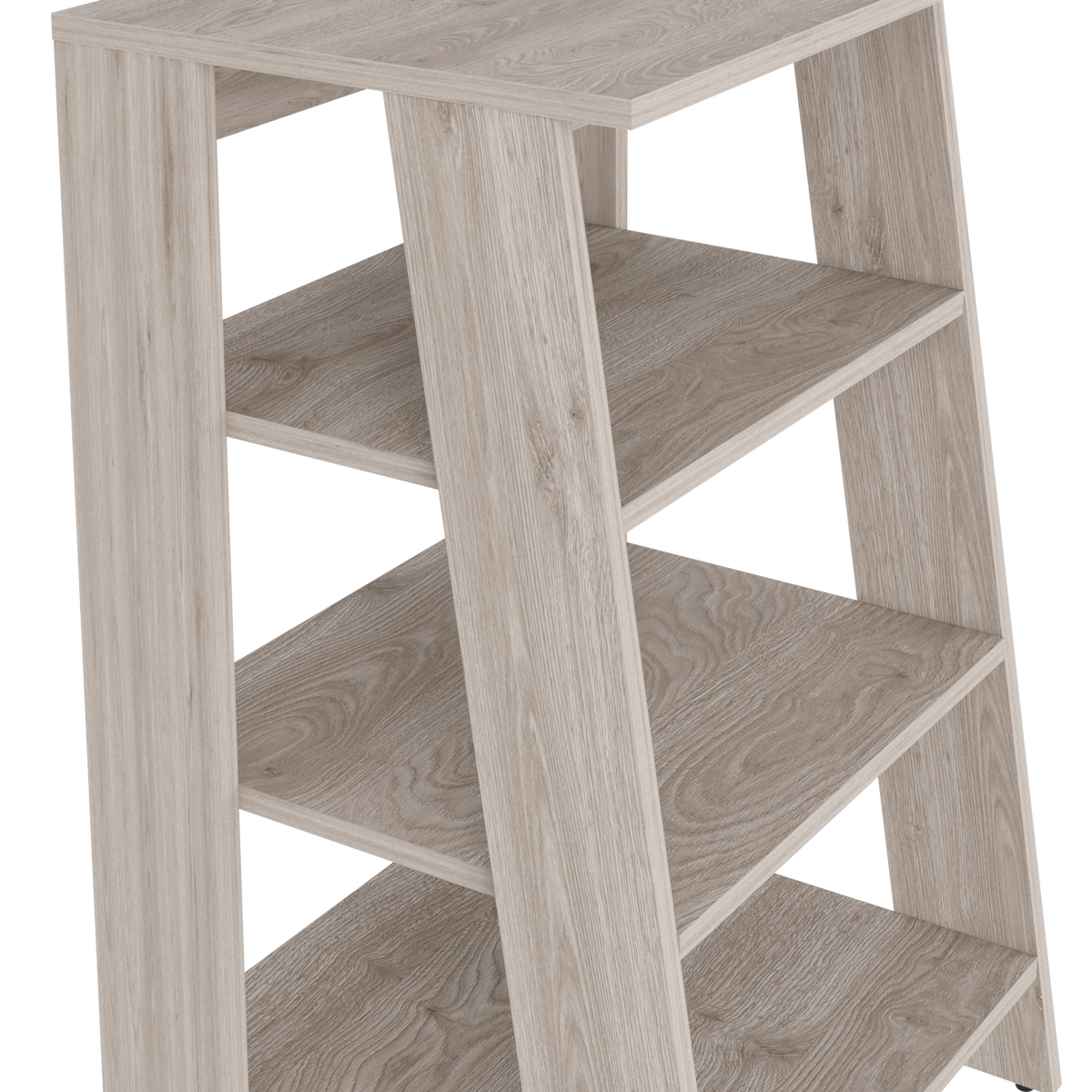Phoenix Linen Cabinet, Four Shelves Light Gray Up To 17 In 24 To 31 In Bathroom Freestanding Modern 15 20 Inches Pine Engineered Wood