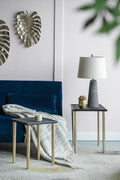 Set Of 3 Side Tables, L:25X15.5X21