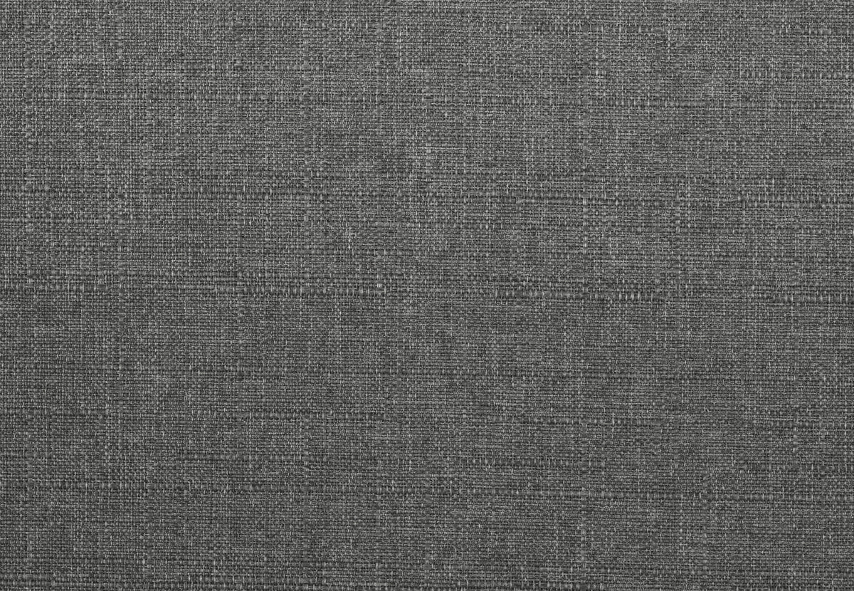 Classic Living Room 1Pc Loveseat Gray Cushion Seat And Back Solid Rubberwood Furniture Transitional Style Gray Gray Polyester Wood Primary Living Space Rubberwood Solid Wood