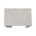 Concrete Gray And Ibiza Marble Counter Height Table Top Kitchen Island Gray Gray Kitchen Rectangular Stationary Kitchen Islands Wood Small Less Than 40In