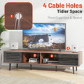 Mid Century Modern Tv Stand For Tvs Up To 70