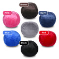 Minky Velvet Bean Bag Chair, Grey 5Ft Plush Floor Chair For Kids And Adults W Washable Cover, Lounge Chair With Stretchable Fabric, Comfy Bedroom Chair, Filled With Shredded And Memory Foam. Gray Velvet