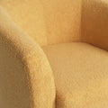 Cortina Fabric Club Chair Mustard Yellow Primary Living Space Casual,Contemporary,Cute Birch Fabric