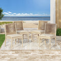 Cordoba Kd Dining Chair Mp2 Set Of 2 Yes Acacia Wood Garden & Outdoor Modern 2 Person Seating Group Acacia Wood