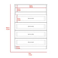 Jackson White 2 Piece Bedroom Set White White Bedroom Wood