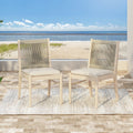 Cordoba Kd Dining Chair Yes Acacia Wood Garden & Outdoor Modern 2 Person Seating Group Acacia Wood