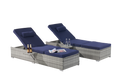Outdoor Sofa Pe Rattan Furniture Deck Chair Gray Rattan Yes Complete Patio Set Gray Seats 2 Uv Resistant Frame Water Resistant Cushion Garden & Outdoor American Design,American Traditional 2 Person Seating Group Polyester Pe Rattan Iron Waterproof Fabric