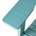 Adirondack Chairs Weather Resistant Plastic Fire Pit Chairs Adorondic Plastic Outdoor Chairs Suitable For All Outdoor Areas Seating Lifetime Blue Plastic