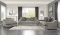 Modern Traditional Luxury Living Room Loveseat 1Pc Light Gray Plush Microfiber Upholstery 2 Pillows Cushion Seat Solid Wood Furniture Light Gray Microfiber Wood Primary Living Space Luxury,Modern,Traditional Solid Wood