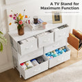 7 Storage Spaces, Assembled Wardrobe Lockers, Bedroom Furniture Lockers,White White Acacia Wood