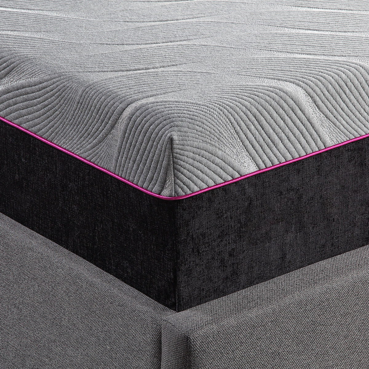 Re11 Inch Cooling Gelcare Memory Foam Adult Mattress, Queen Size Grey Memory Foam Foam Queen