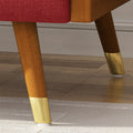 Club Chair Red Fabric