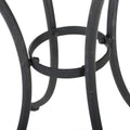 Lourdes 3 Pc Kd Metal Set Black Iron