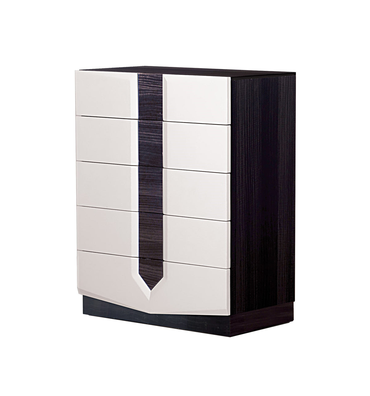 Vios Zebra White Hg Chest White Black Mdf
