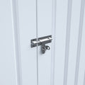 Storage Shed 6 X 8 Ft Large Metal Tool Sheds With Window Grey Rectangular None Garden & Outdoor Modern Year Round Use Anchored Metal