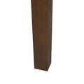 Nola Dining Table Dark Brown Wood