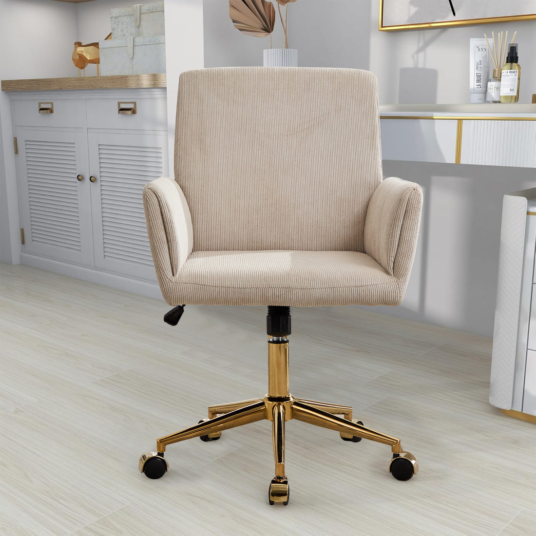 Ts Office Chair Gray Corduroy