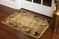 Woodland Gc Rst5502 Cream 2 Ft. 7 In. X 7 Ft. 3 In. Lodge Area Rug Cream Polypropylene