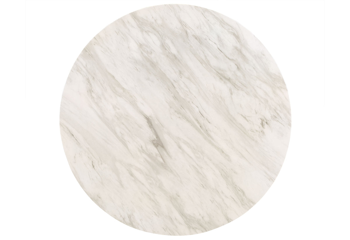Greta Bar Table Antique White Rubber Wood