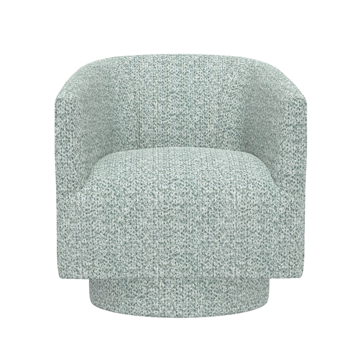 Bralin Blue Swivel Accent Chair Blue Foam Engineered Wood