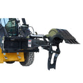 Skid Steer Attachmnets Backhoe Digger Bucket Black Iron