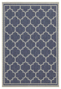 Sunshine Gc Har2004 Blue 7 Ft. 10 In. X 10 Ft. 3 In. Indoor Outdoor Area Rug Blue Polyester Polypropylene