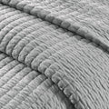 2 Piece Quilt Set Grey Twin Twin Xl Twin Grey Cotton
