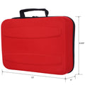 Auto Safety Emergency Kit, Emergency Car Kit With Portable Air Compressor Red Abs