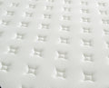Hybrid 10 Inch Queen Mattress In A Box, Pillow Top Bed Cushion Withand Hypoallergenic Design, Medium Firm For Lumbar Support White Gray Foam Spring Queen