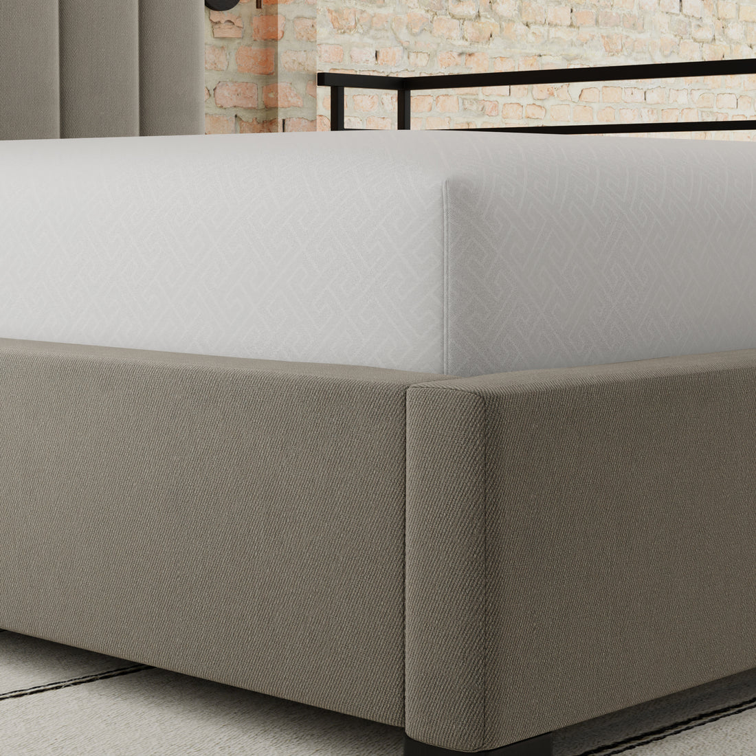 Fresh Woven Microfiber Water Resistant Mattress Protector With Heiq Cooling Queen White Cotton Queen