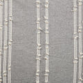 3 Piece Cotton Jacquard Duvet Cover Set Queen Gray Cotton