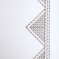 Cotton Embroidered Euro Sham White Euro Sham White Cotton