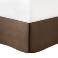 7 Piece Polyester Charmeuse Comforter Set Taupe King King Taupe Polyester